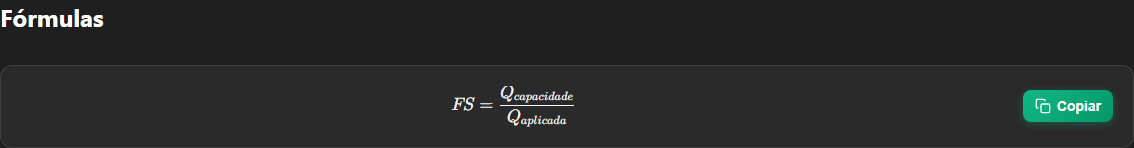 Preview: Fator de Segurança de Fundações